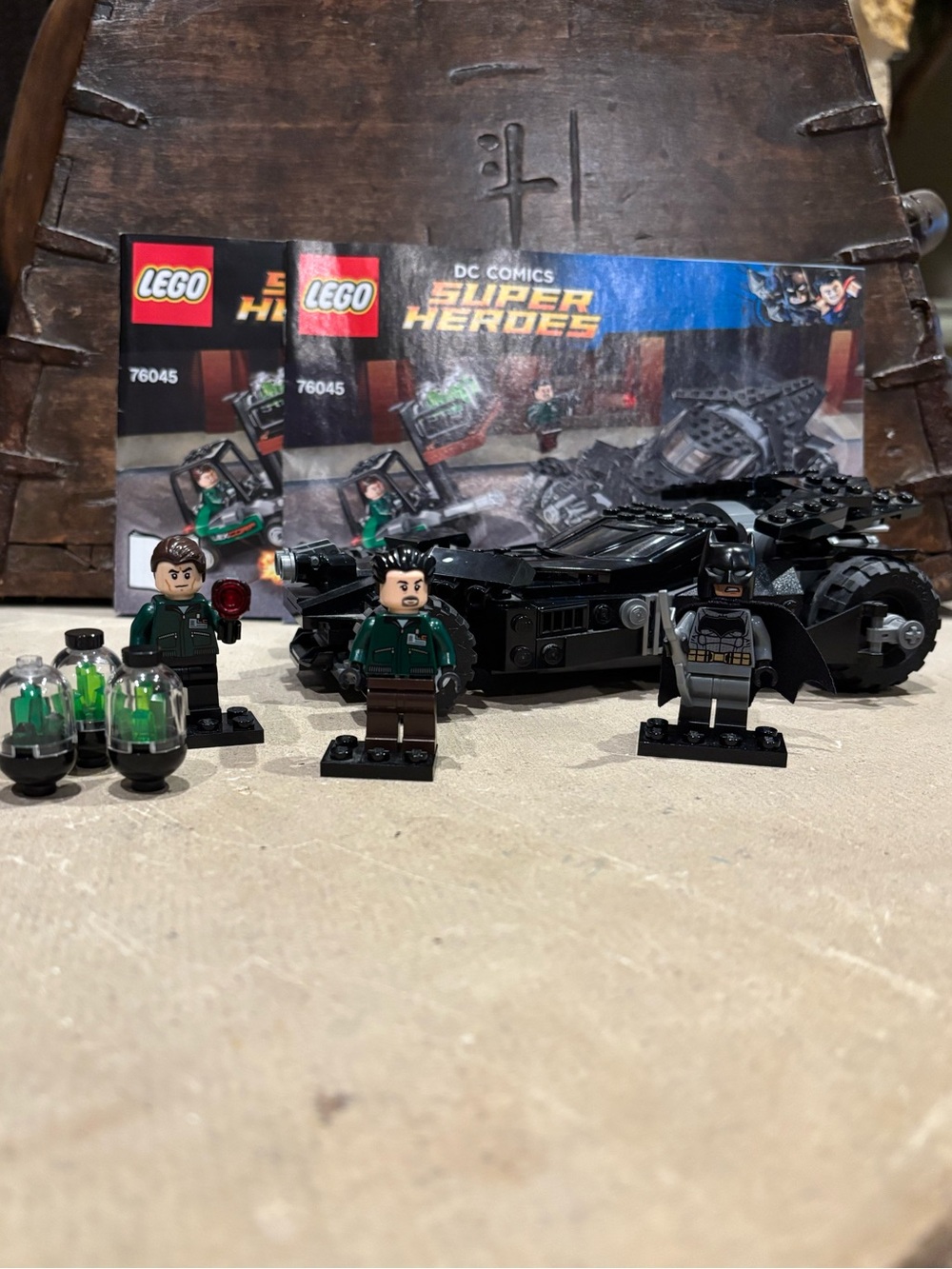 LEGO DC Comics Super Heroes Kryptonite Interception set 76045